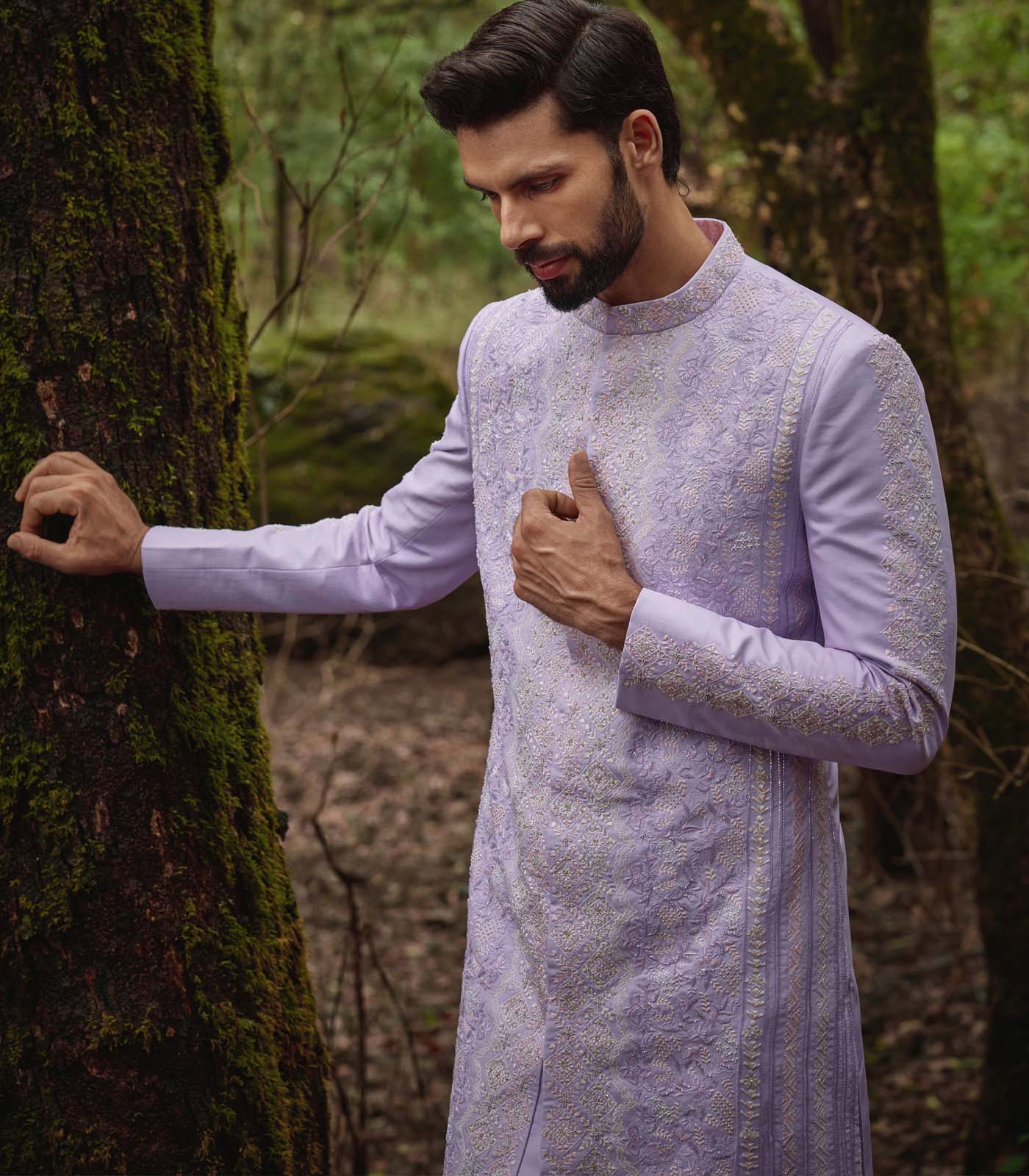 Wisteria Sherwani Set