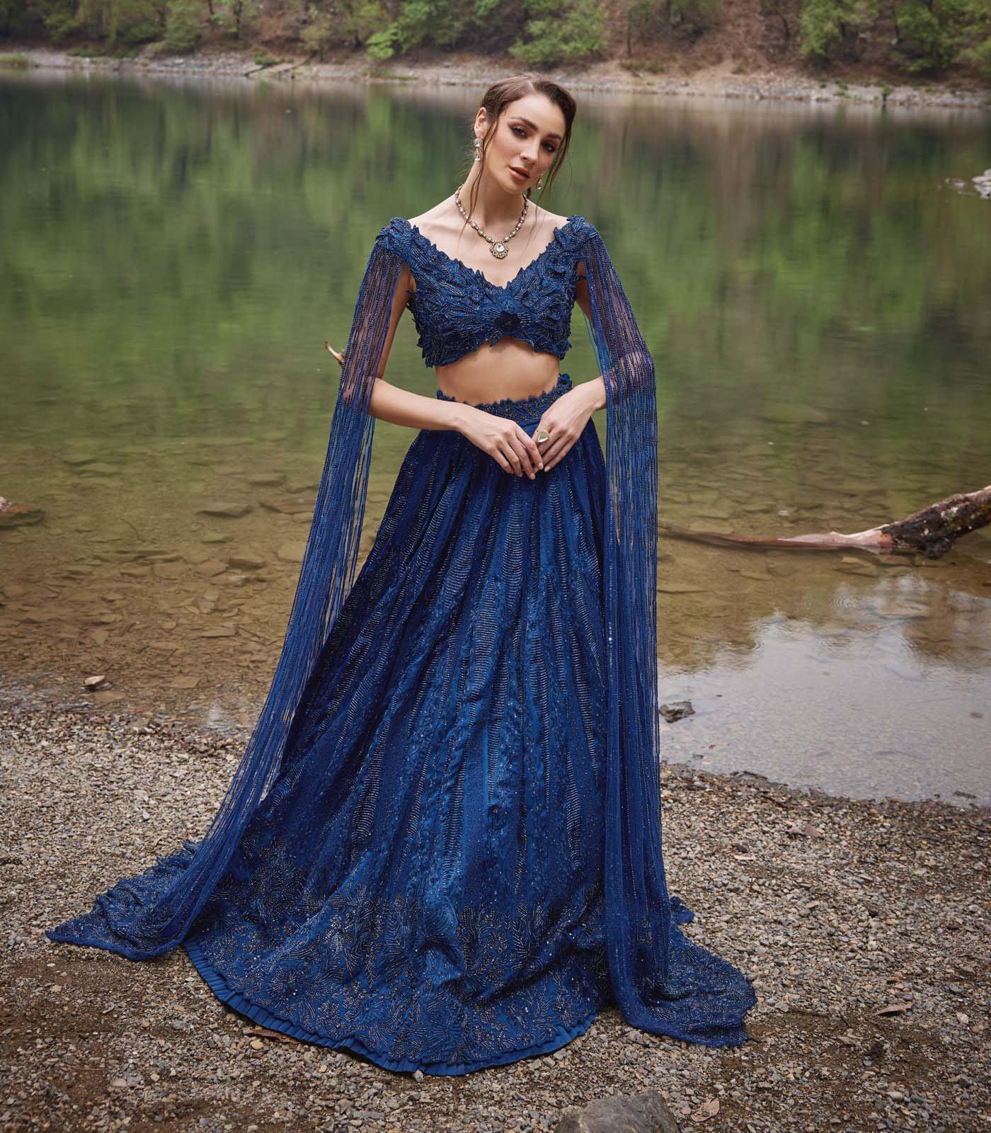 Sapphire Lehenga Set