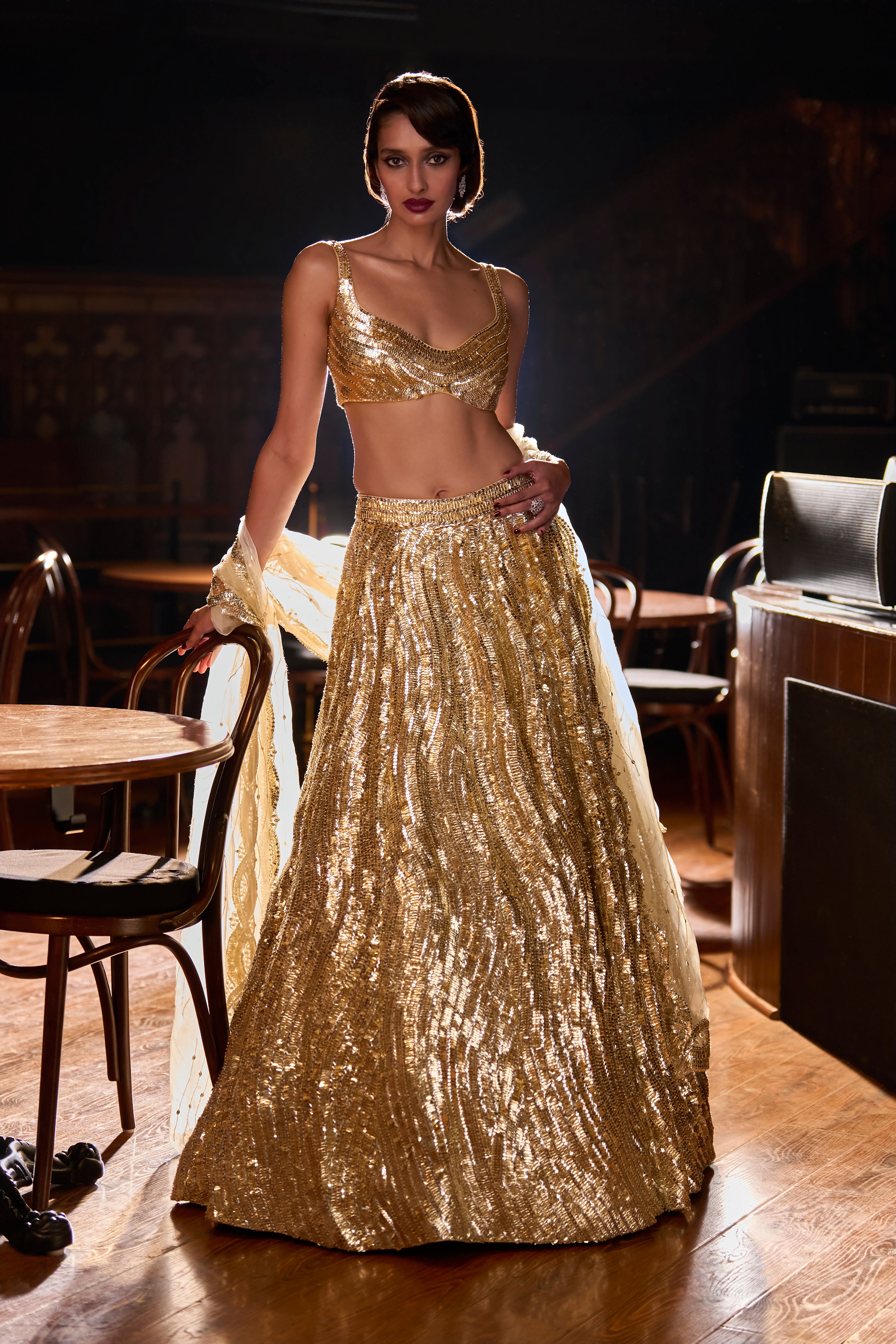 Aurum lehenga set