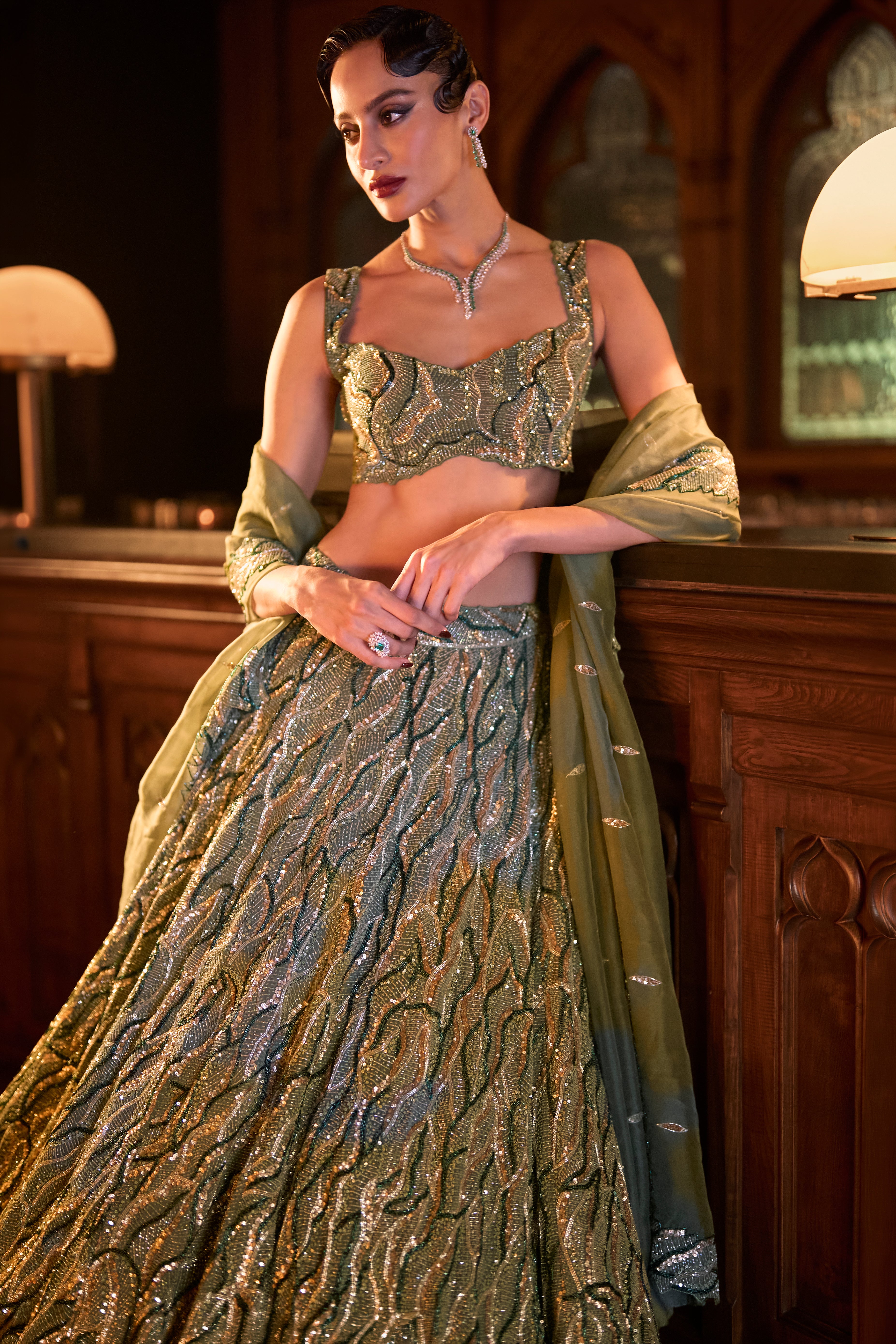 Olivia lehenga set