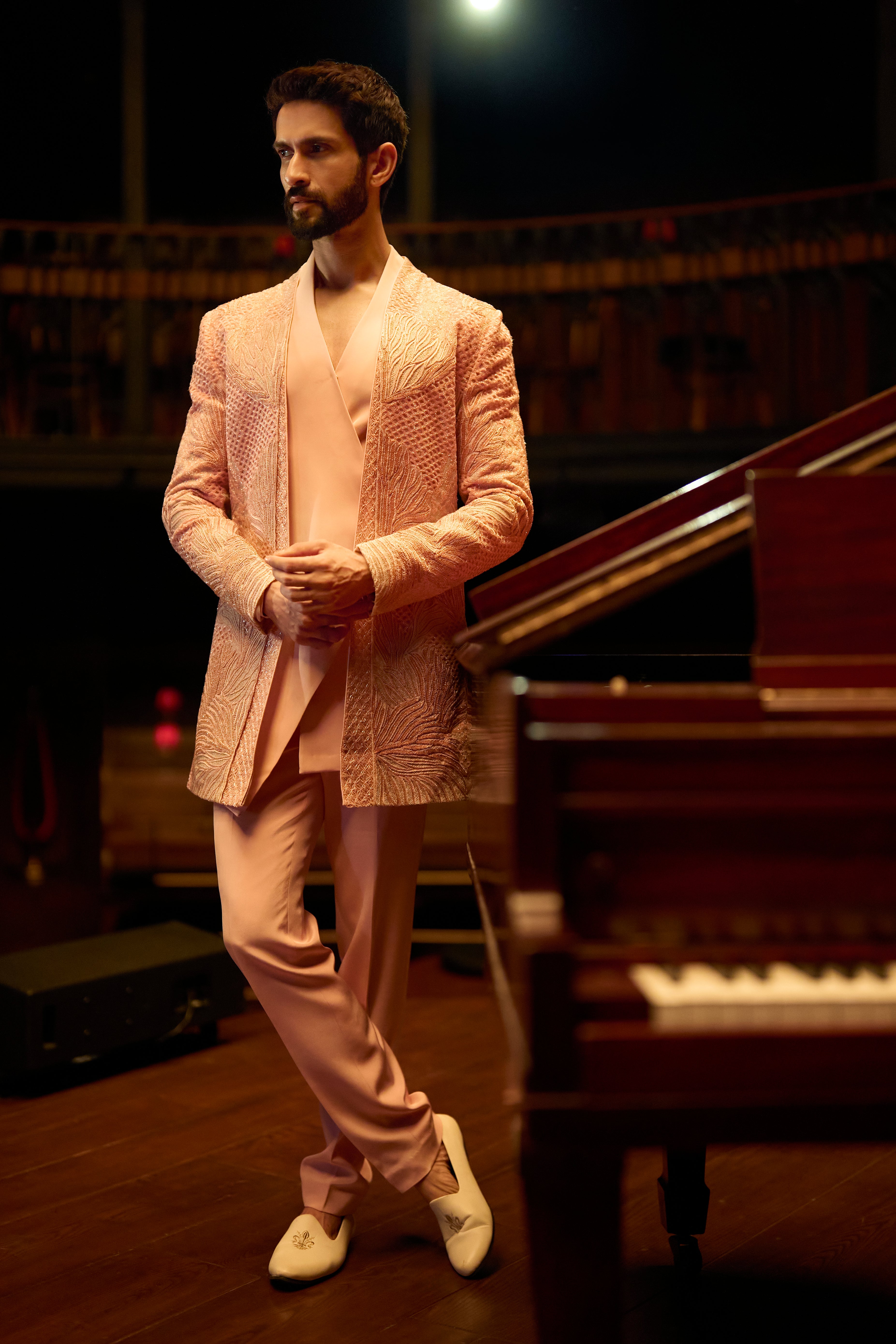 Rose Distilled Jacket set