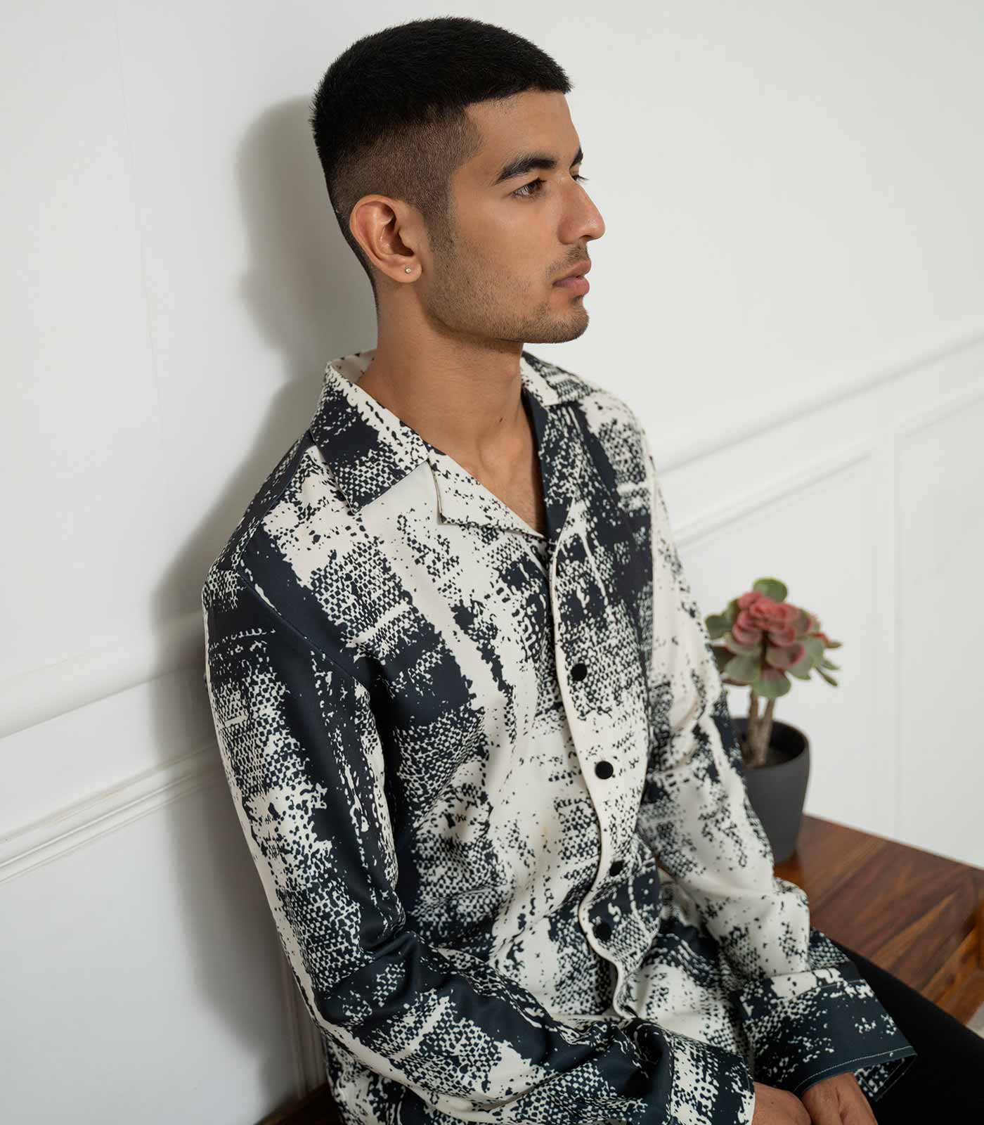Charcoal Black Hysteria Shirt