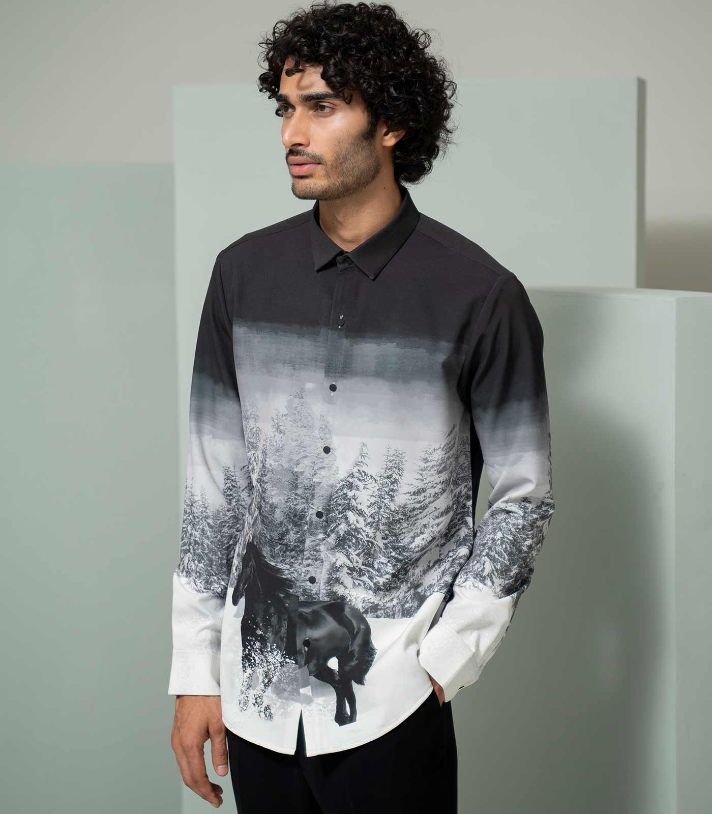 Snow & Horse Shirt