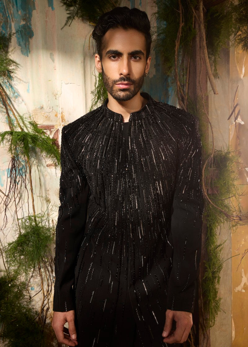 Cosmic rays sherwani set