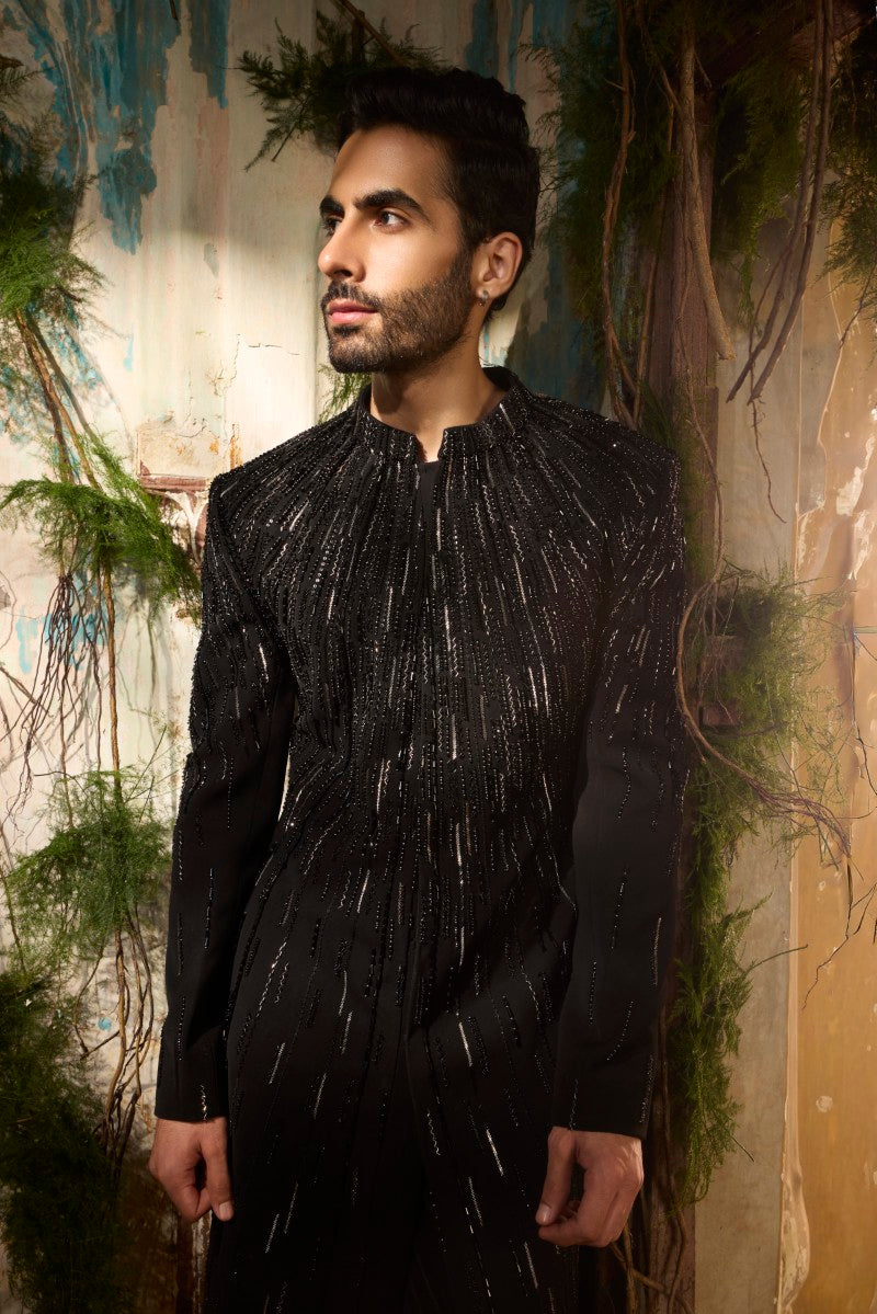 Cosmic rays sherwani set