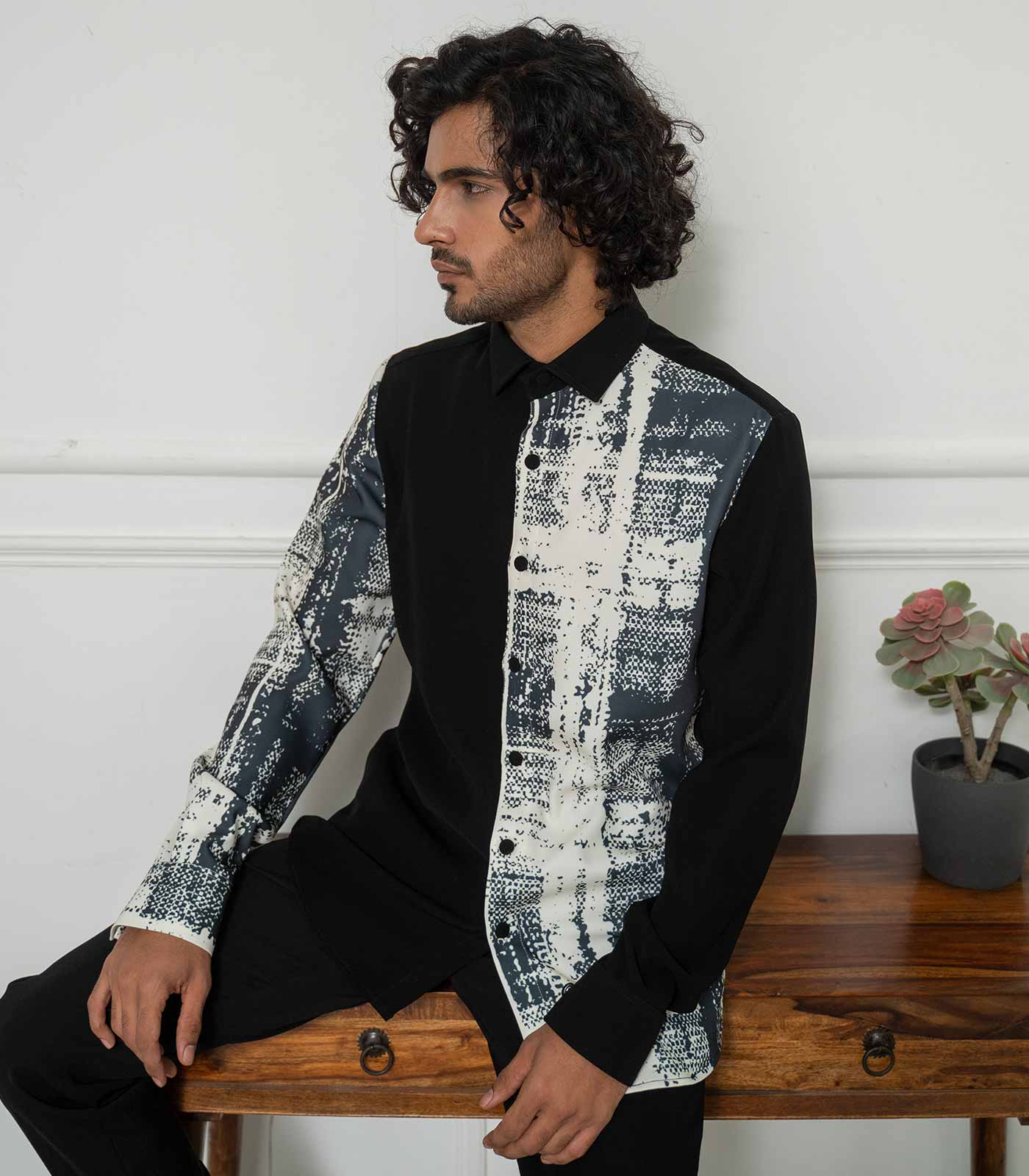 Charcoal Black Sole Hysteria Shirt