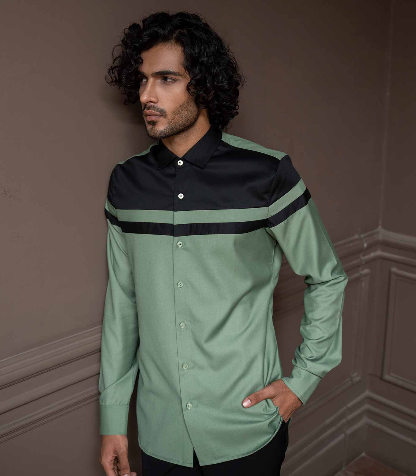 Autumn Sage Contour Shirt