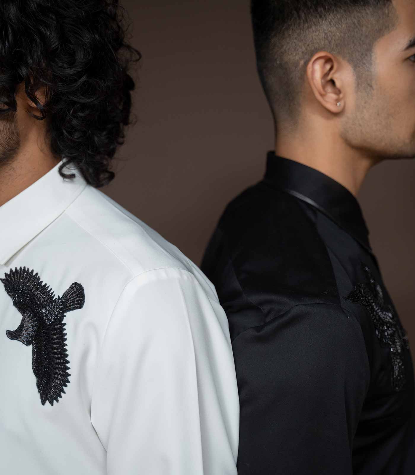 Ebony Black Ace Shirt