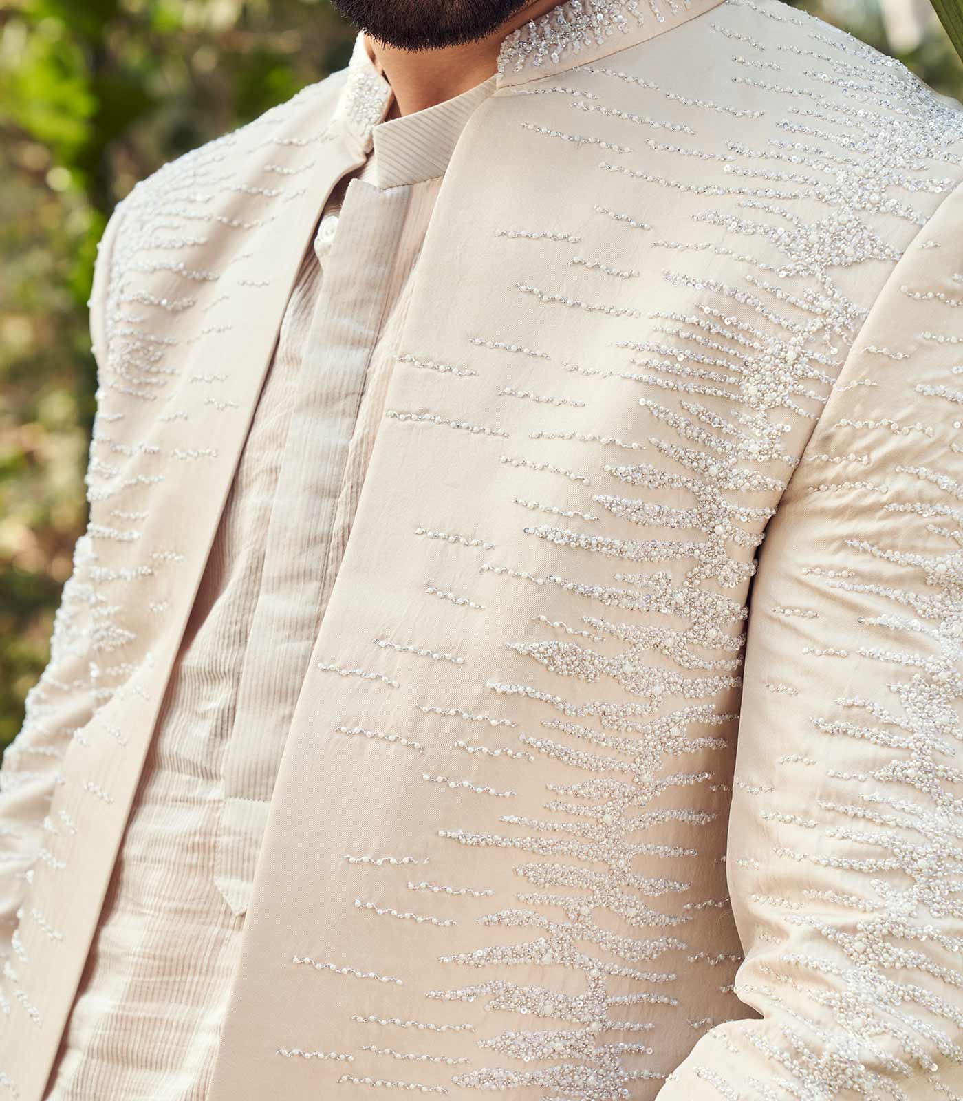 White open jacket