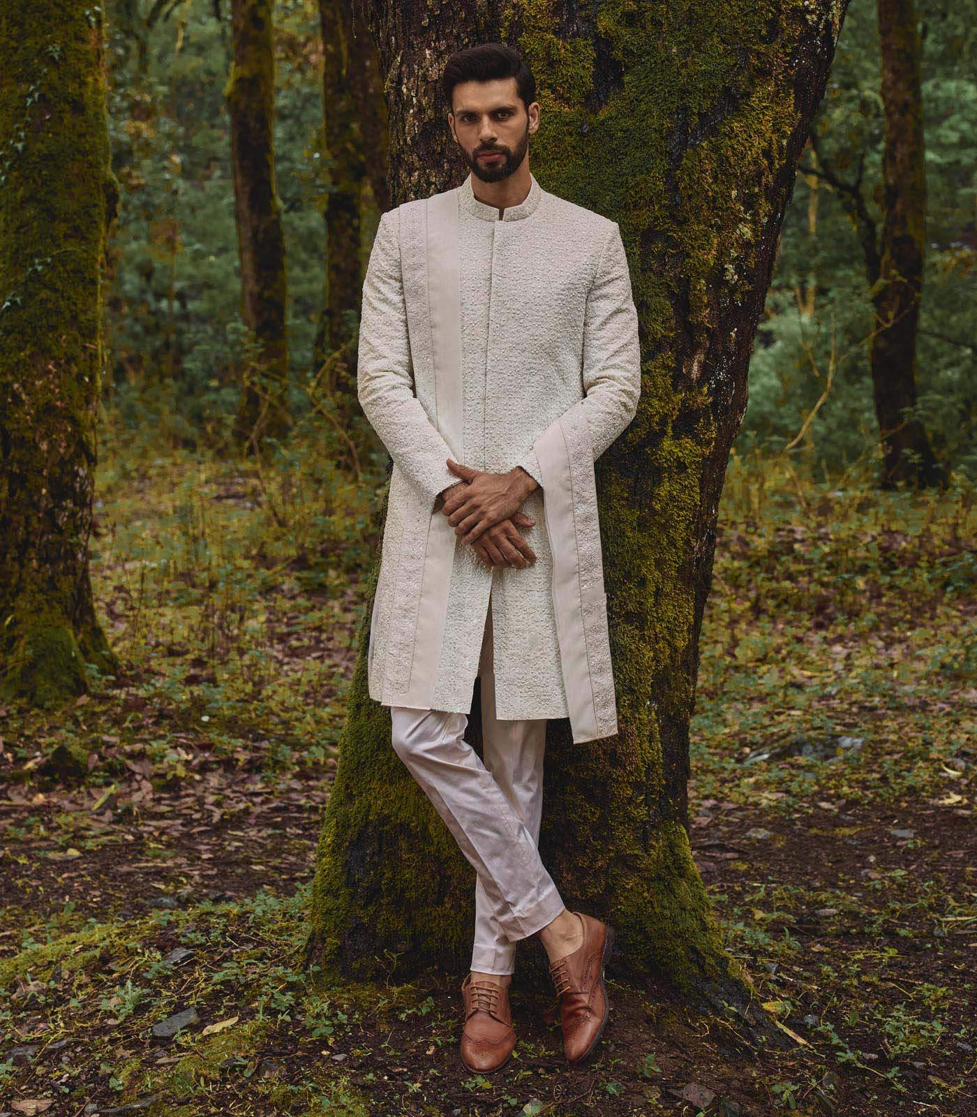 Mosaic Sherwani Set