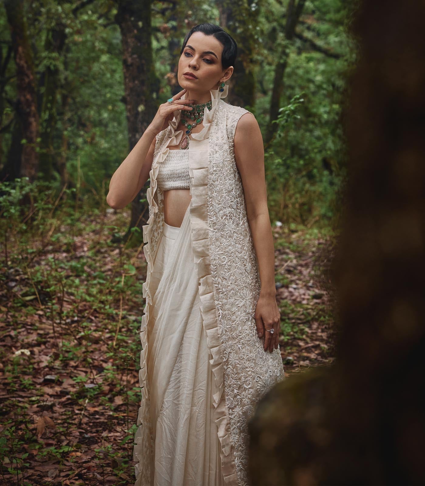 Bloom Drape Saree