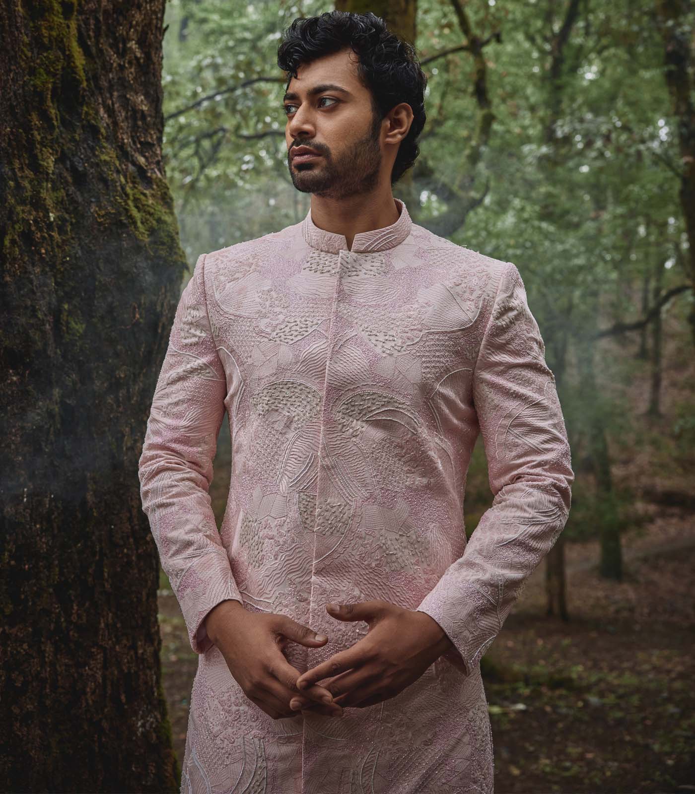 Blush Aurore Sherwani Set