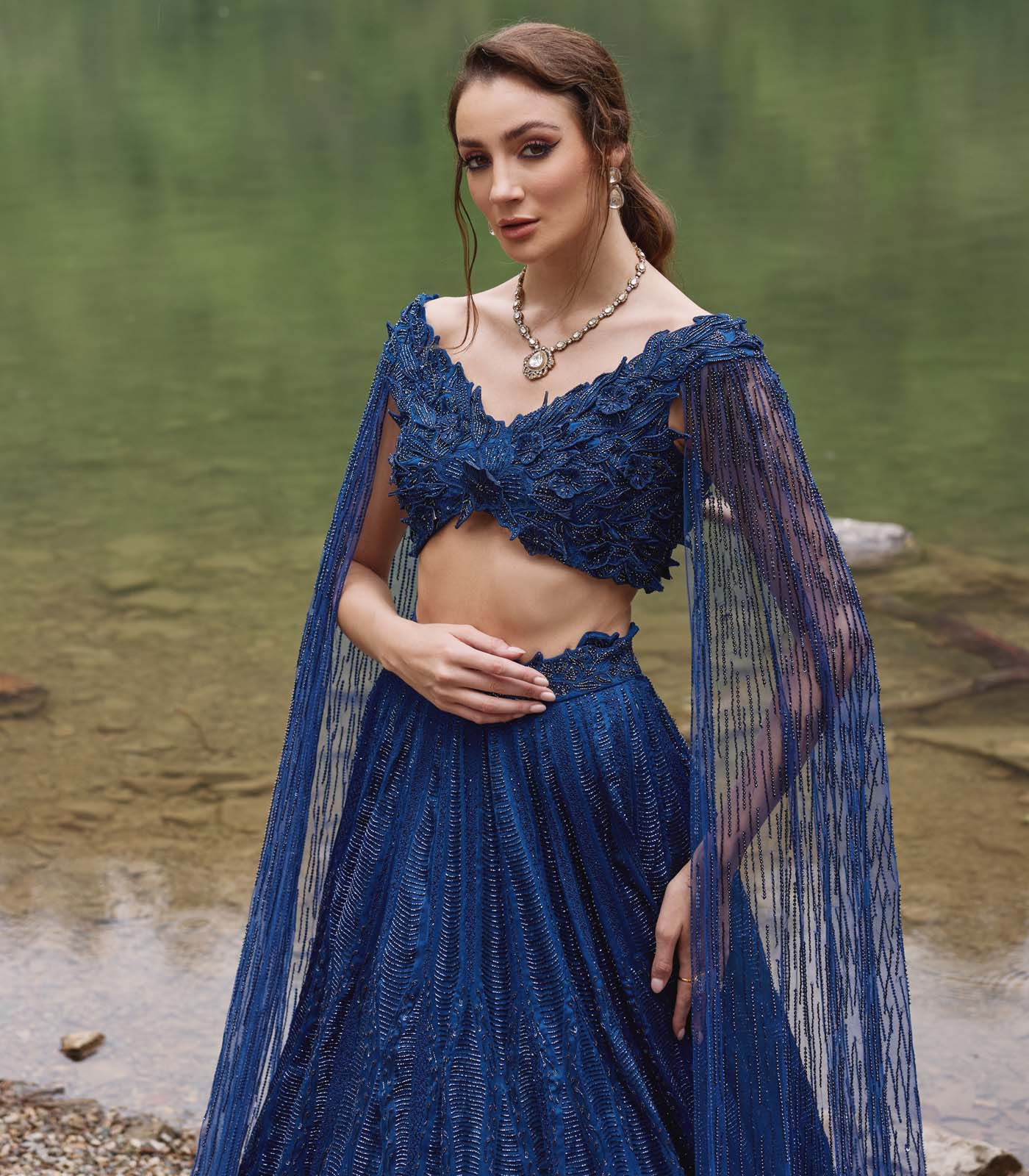 Sapphire Lehenga Set