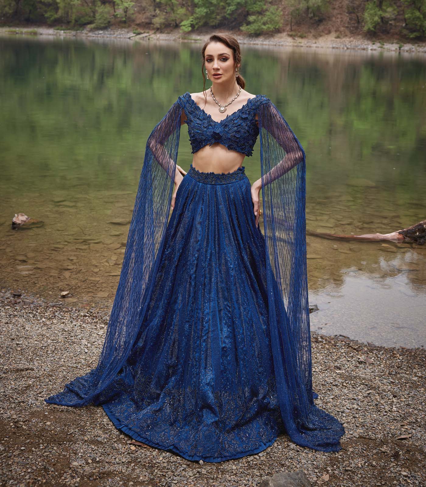 Sapphire Lehenga Set