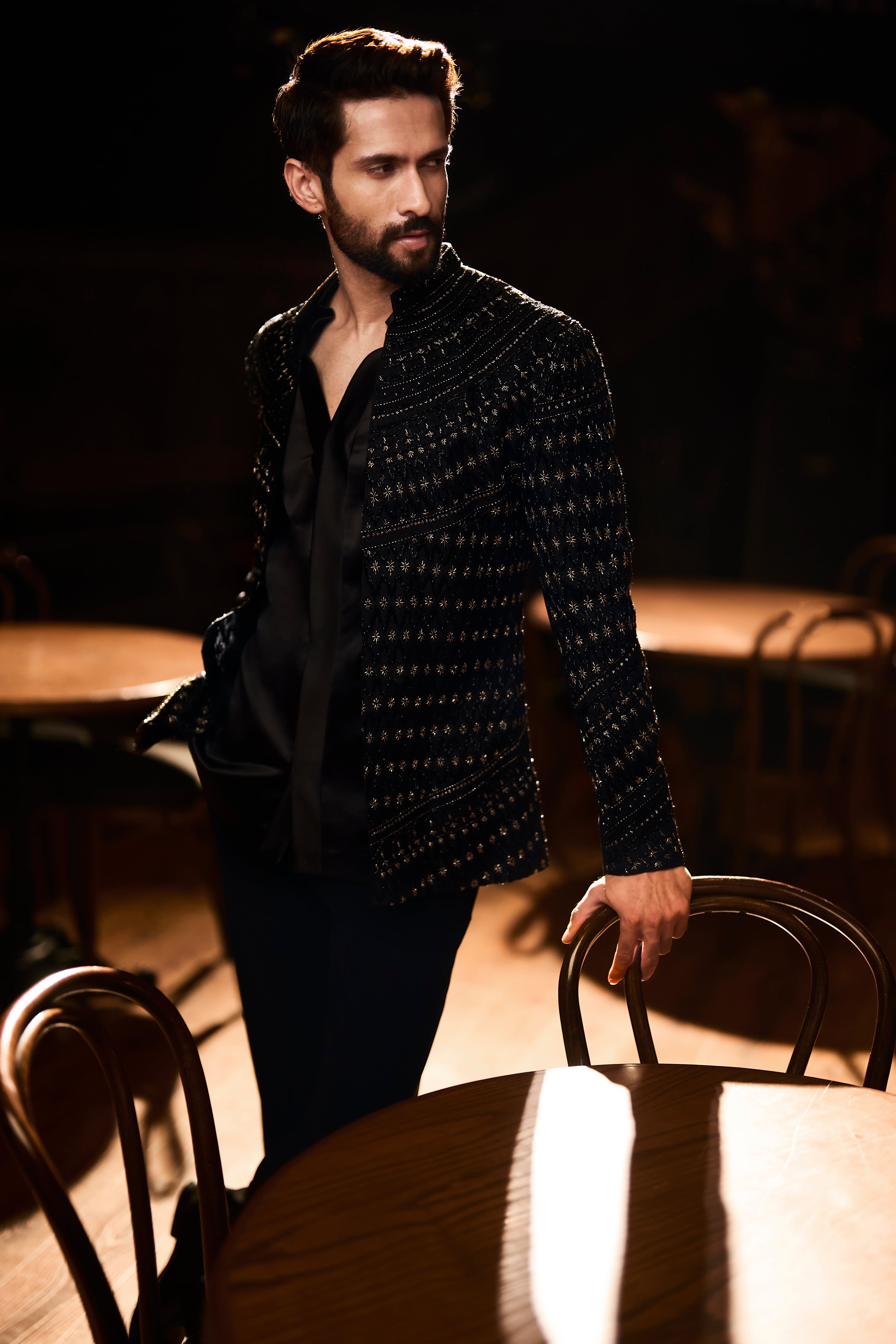Nero Jacket set