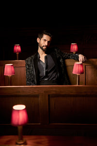 Midnight Monarch Blazer set