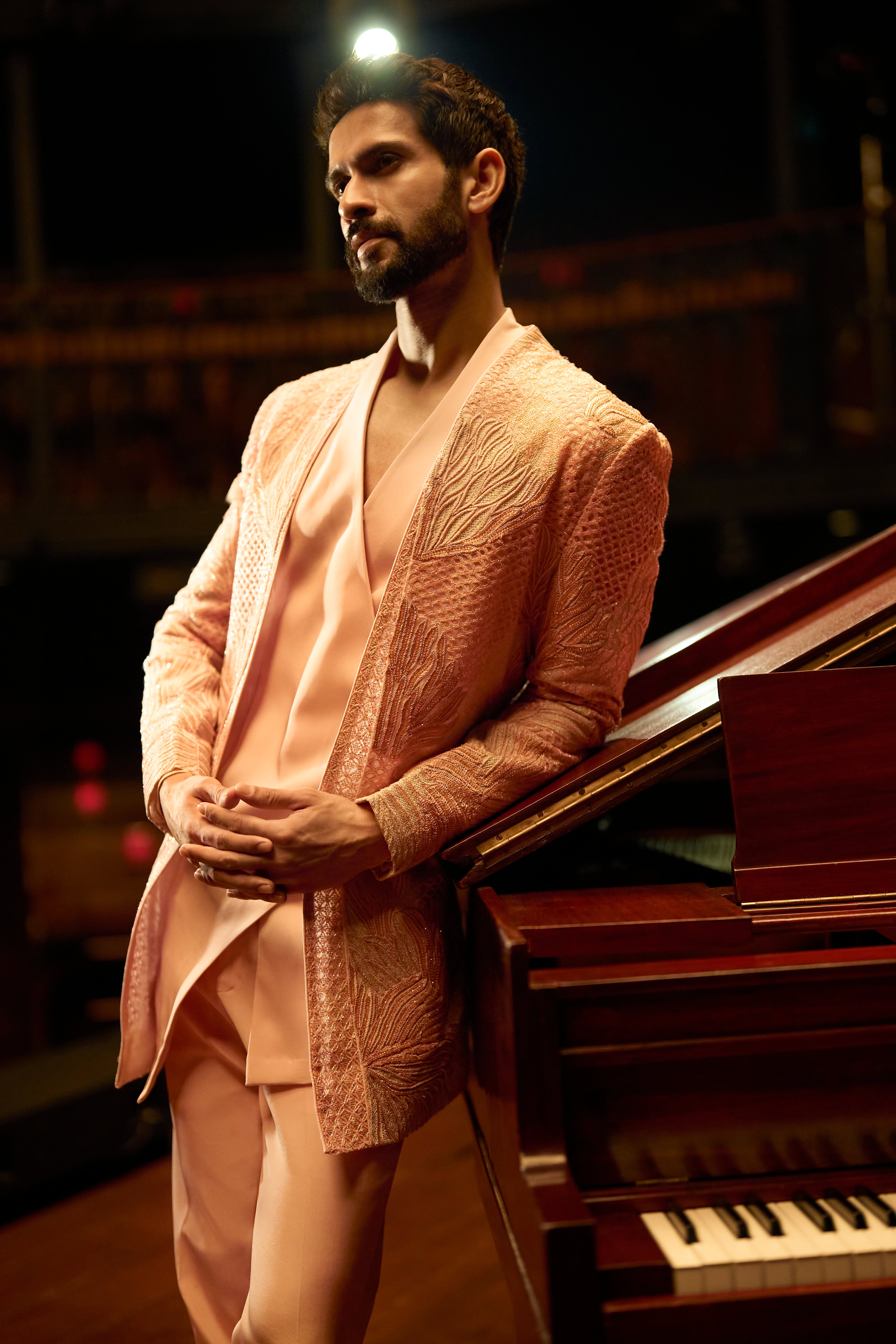 Rose Distilled Jacket set