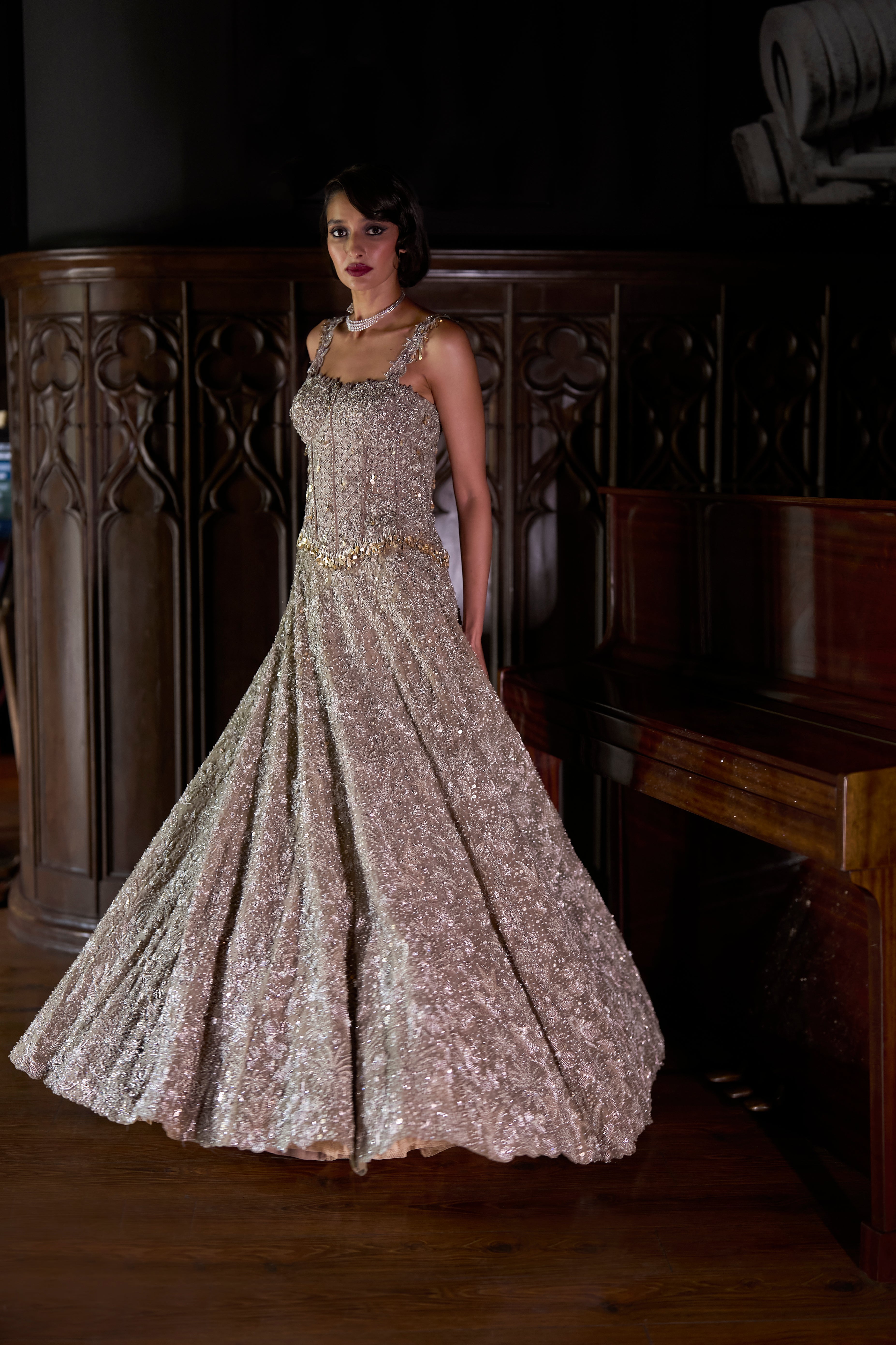Golden hour lehenga set