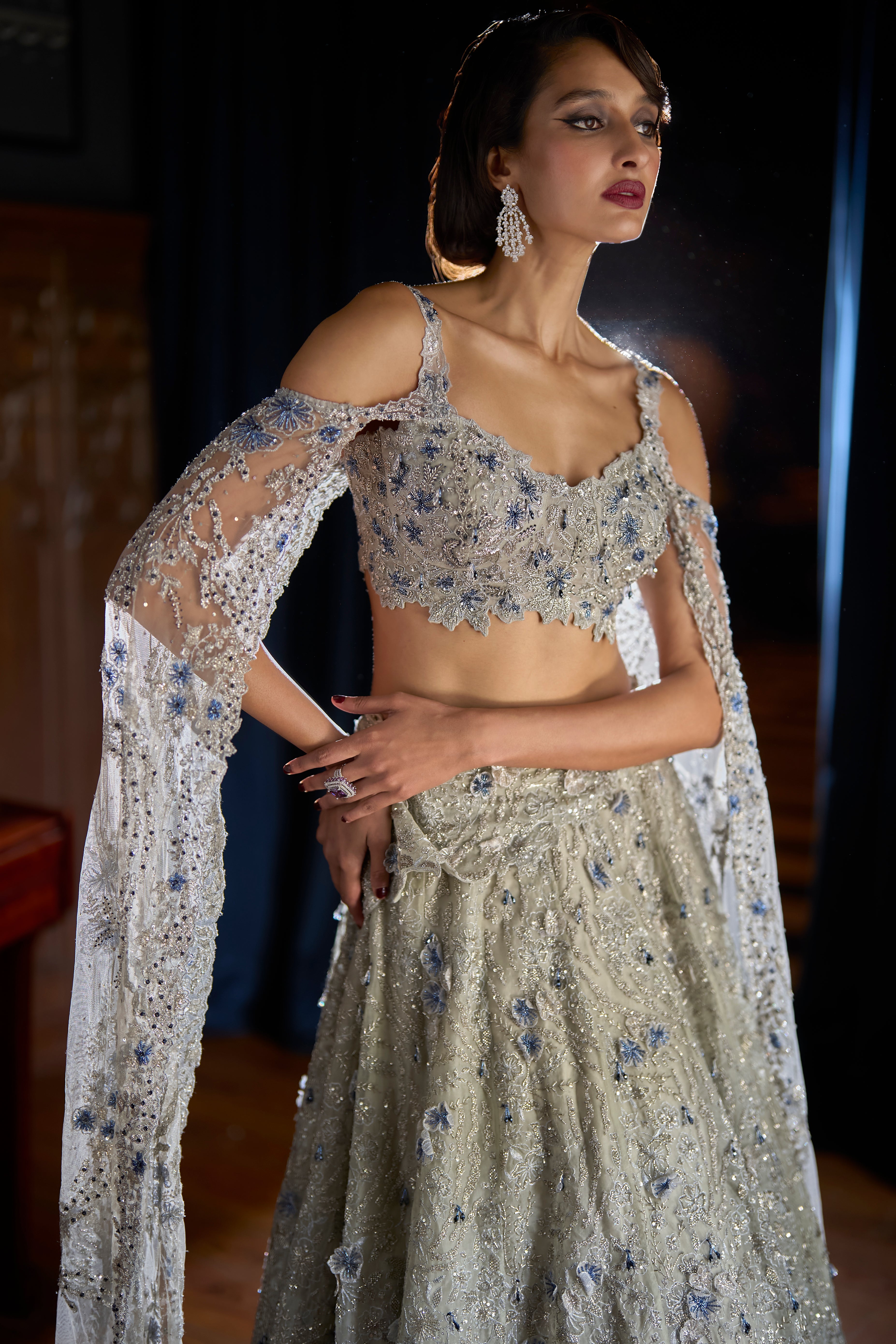 Lunar Goddess lehenga set
