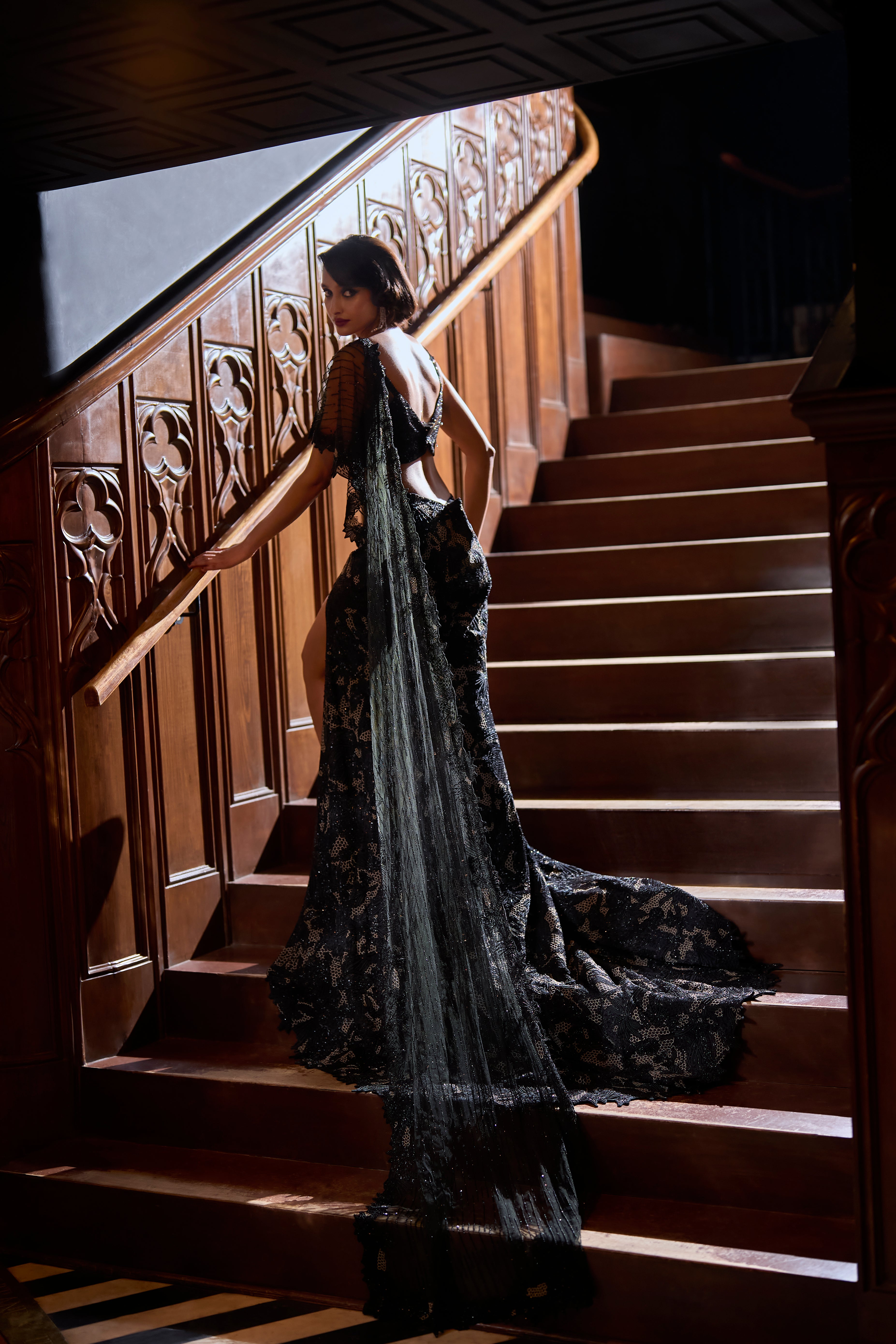 Blackstar dust lehenga set