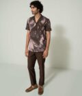Brown Picturesque Shirt - Large