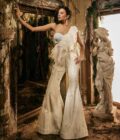 Opaline grace cape set