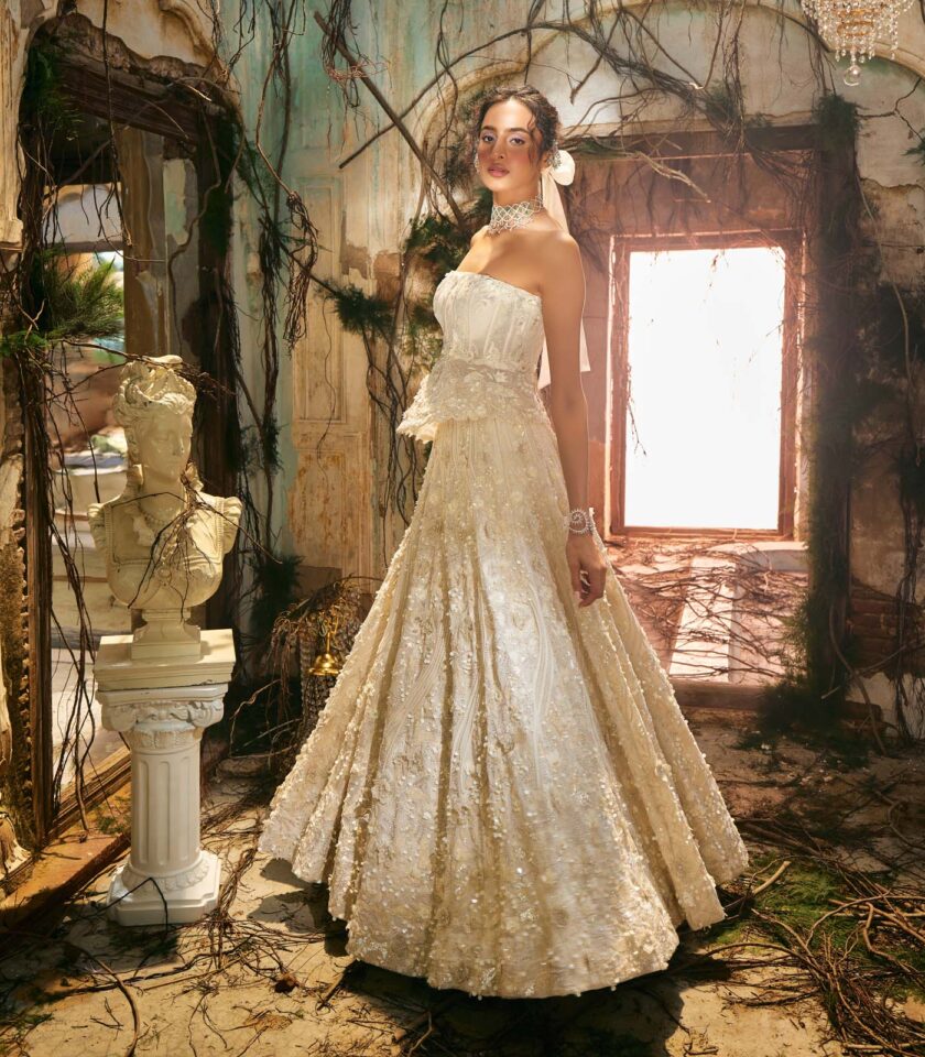 Elysian lehenga set - Image 2